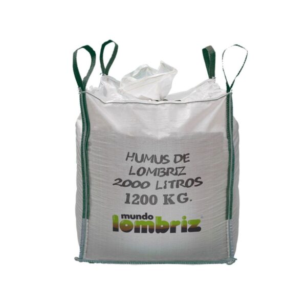 Saca 1200 kg ≈2000 Lts.